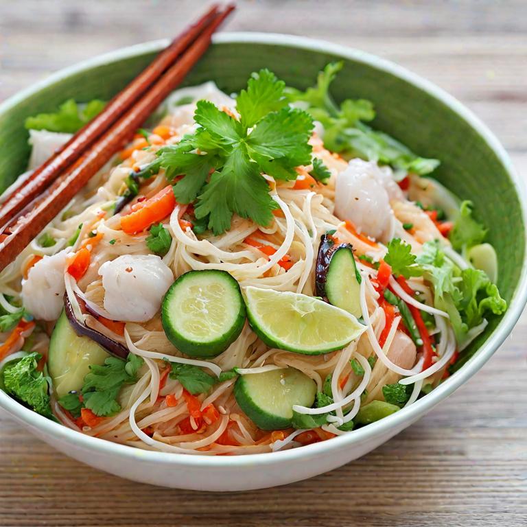 Asian Vermicelli Noodle Salad: A Symphony of Flavors and Textures