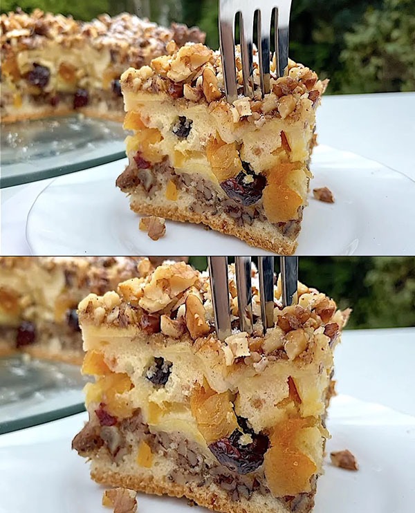 Easy Fruit and Nut Cake